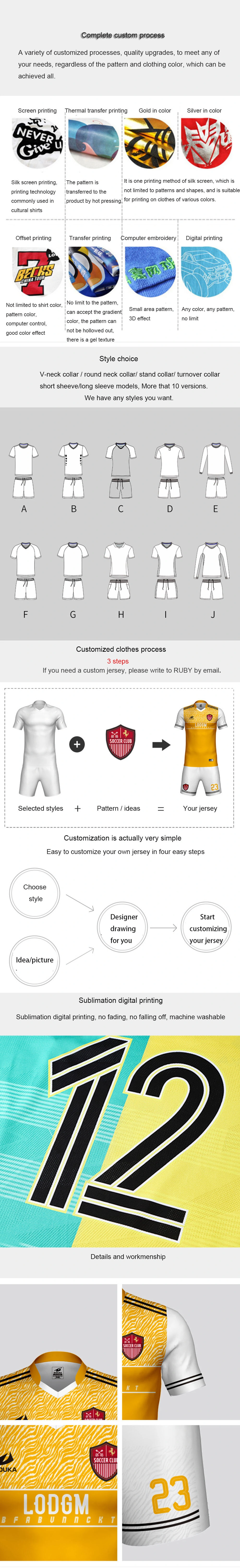 Wholesale Custom Football Jerseys Soccer Team Wear Men Soccer Shorts Uniforms Jersey Sports Soccer Wear