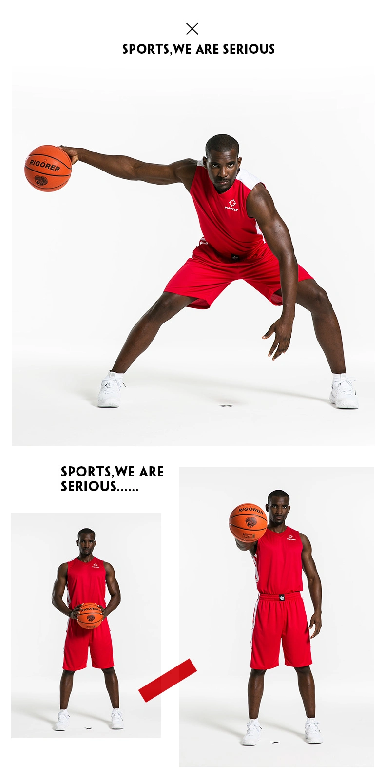 Quick-Dry Basketball Jersey for Sports Wear with SGS Quality Report