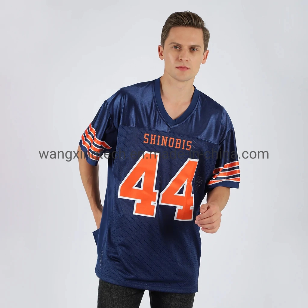 Wholesale Customized Blank Kansas City Orange Red White American Football Jerseys for Men Women Kids