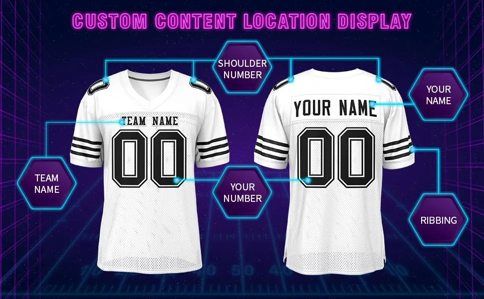 Custom Men Women Kids Cincinnati Team Stitched Blank American Football Jerseys