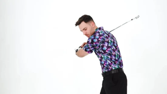 Cina produttore di abbigliamento all'ingrosso ricamo personalizzato magliette da golf da uomo sublimazione sportiva t-shirt polo da uomo ad asciugatura rapida